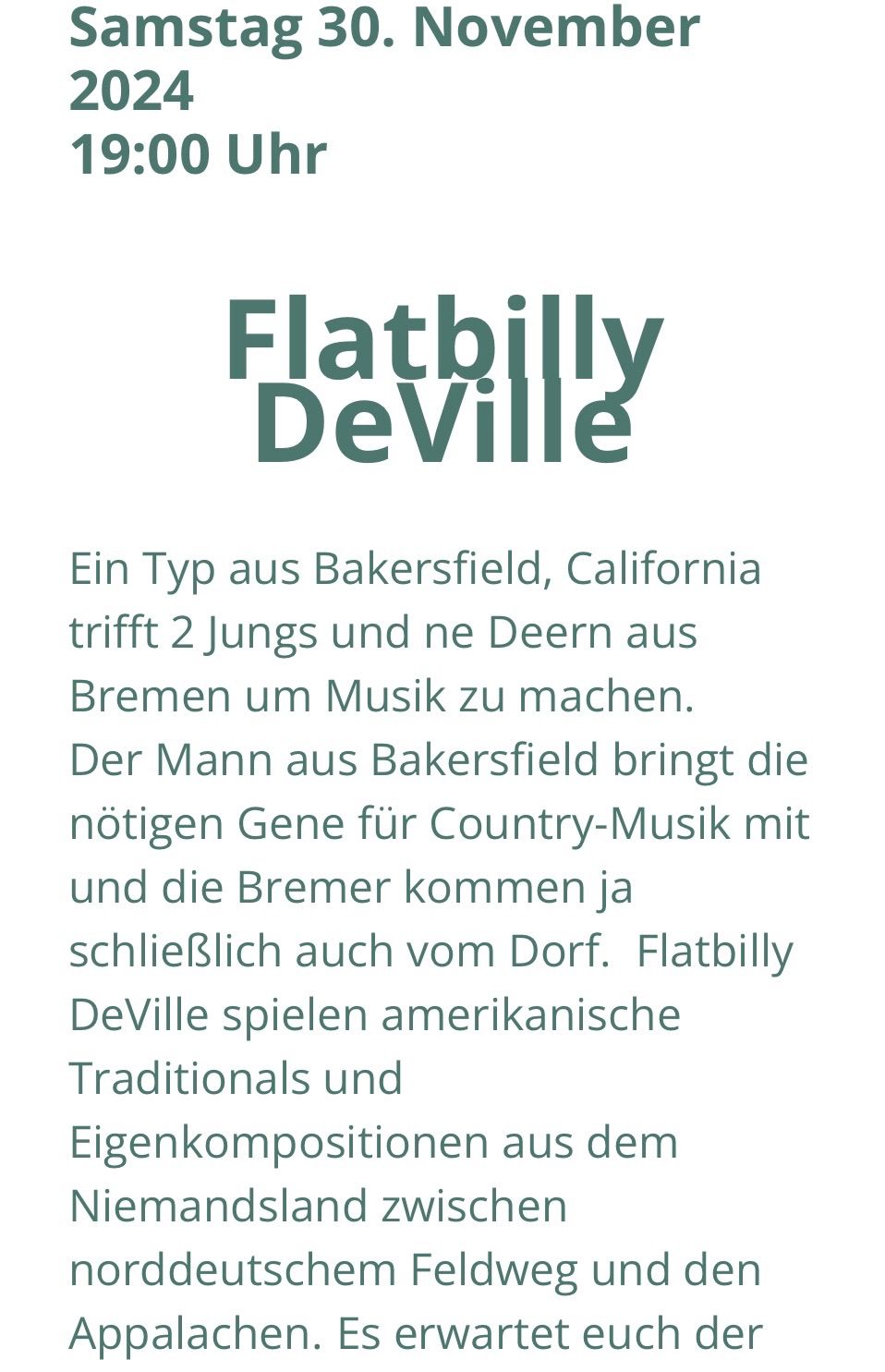 Flatbilly DeVille