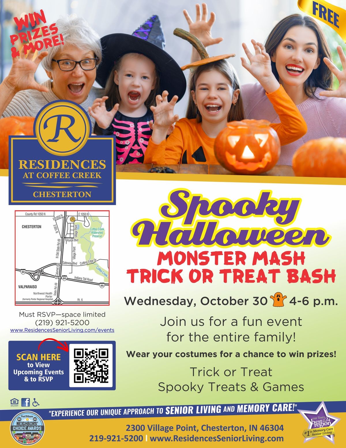 Halloween Trick or Treat at Residences at Coffee Creek!