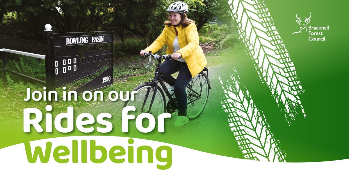 Ride for Wellbeing (from Jocks Lane Pavilion) - booking needed