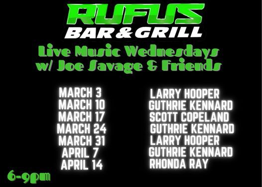 rufus bar and grill