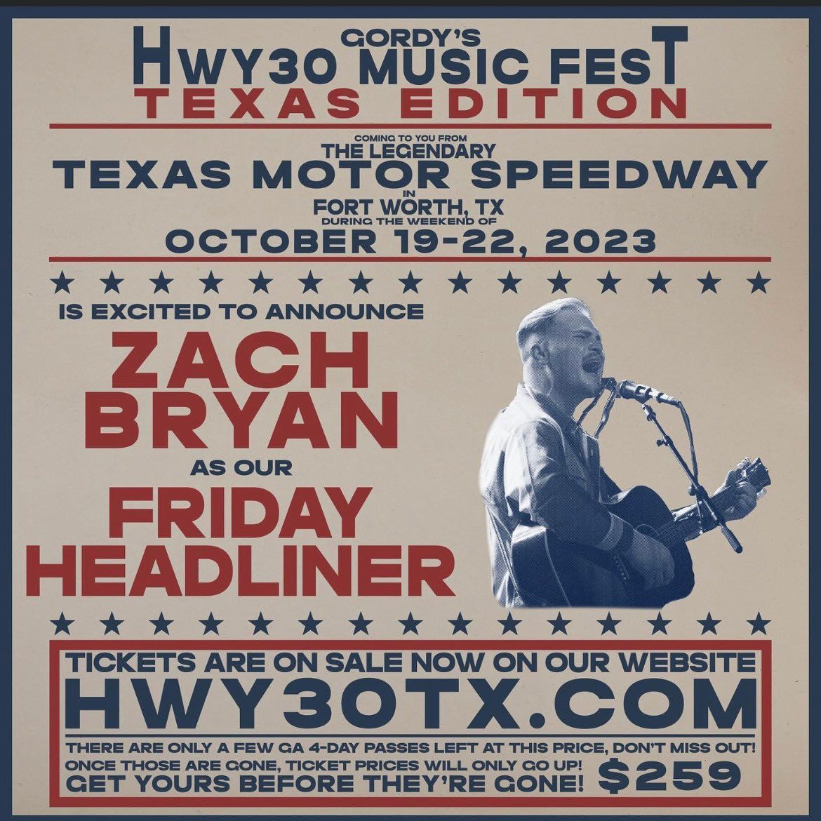 Hwy 30 Music Fest (Friday Pass)