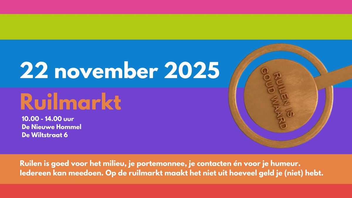 Ruilmarkt Arnhem 22 november 2025