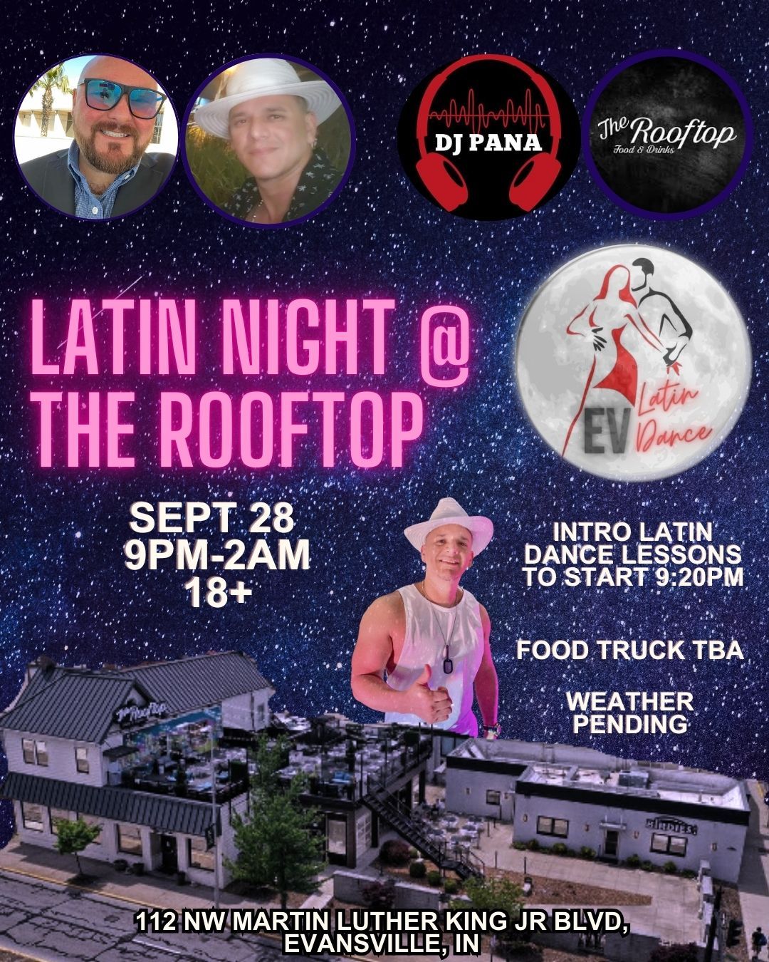 Fiesta Latina at The Rooftop: End of Summer Party! 