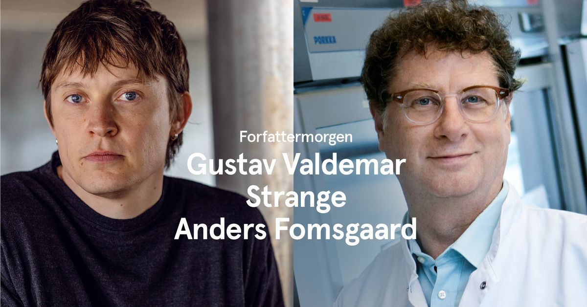 Forfattermorgen med Gustav Valdemar Strange og Anders Fomsgaard 