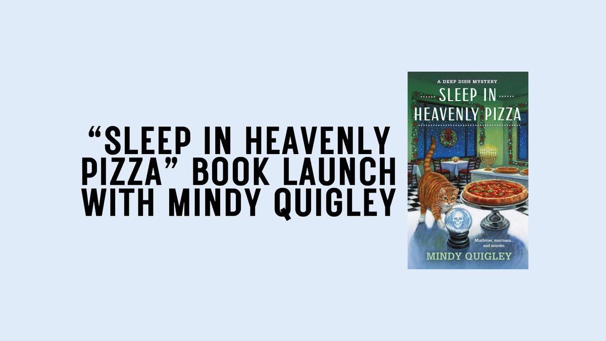 Book Launch with Mindy Quigley