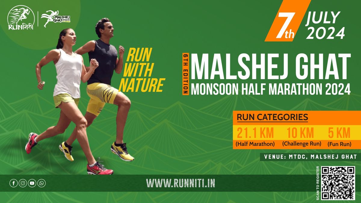 Malshej Ghat Monsoon Half Marathon 2024 - Edition 6