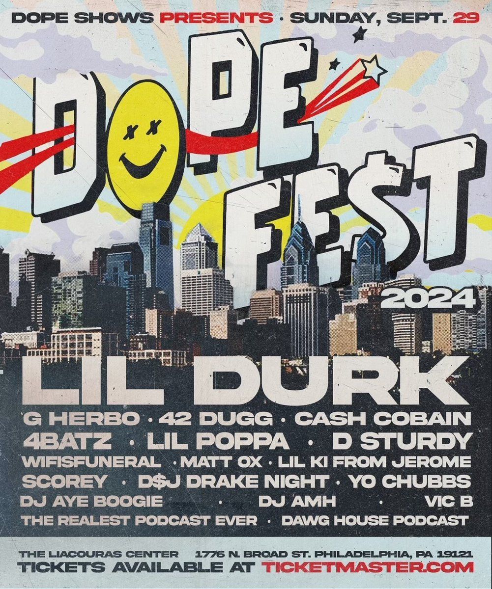 Dope Shows Festival: Lil Durk  G Herbo & 42 Dugg