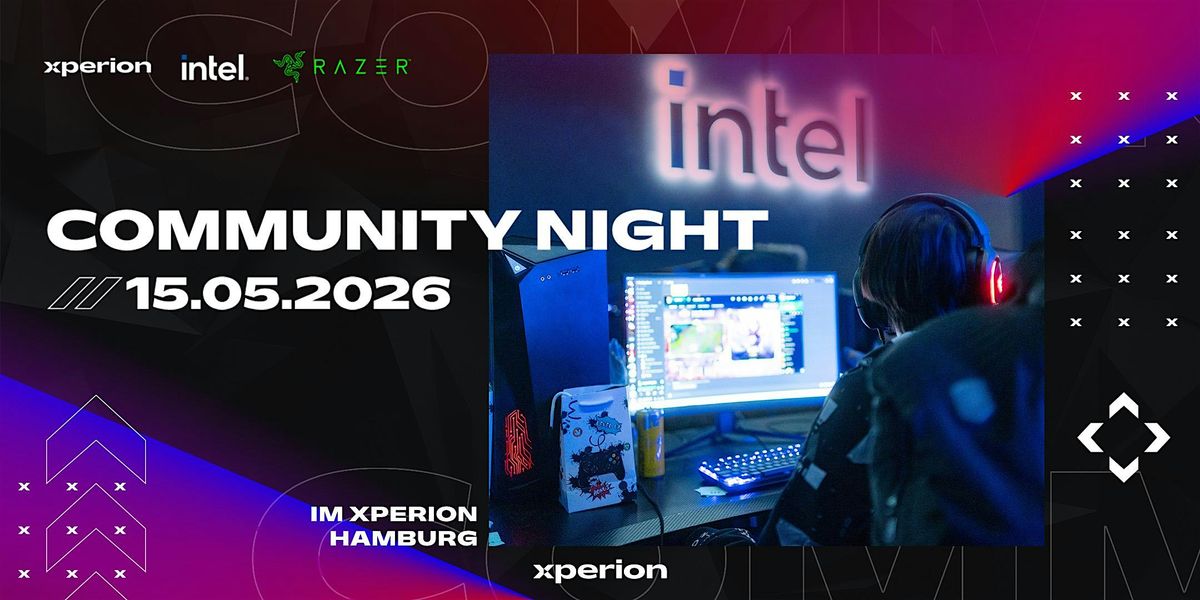 Intel Community Night Hamburg 15.05