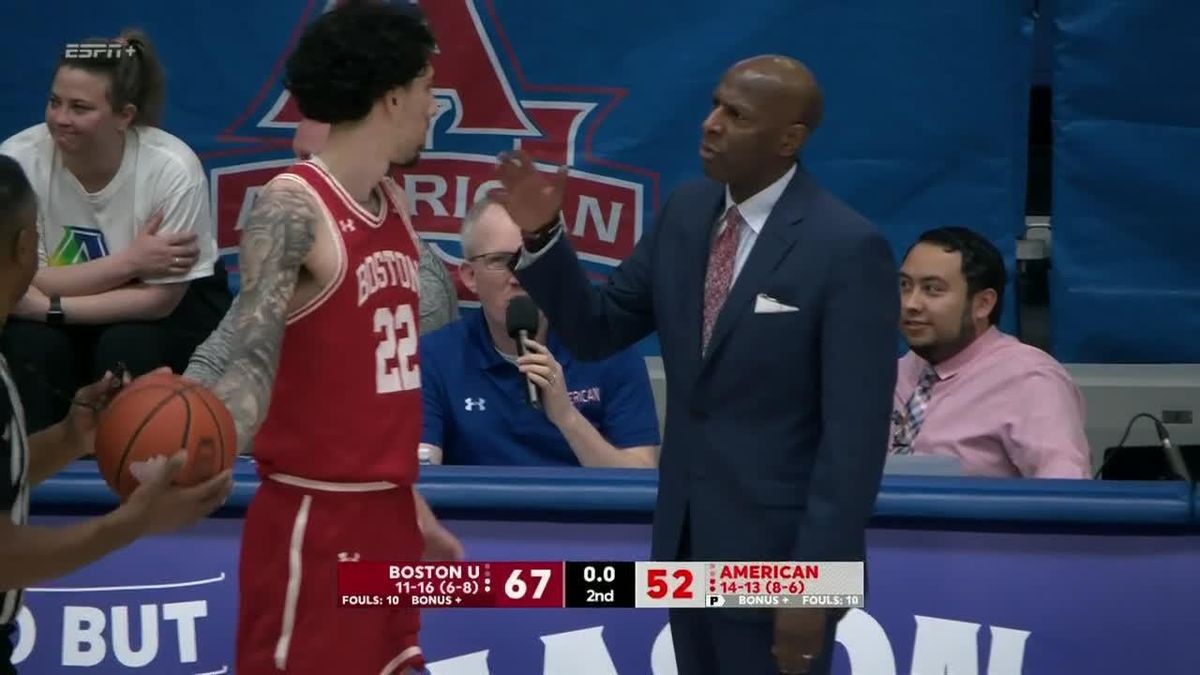 Boston University Terriers at American Eagles Basketball at Bender Arena