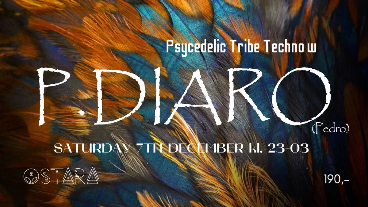 Psychedelic Tribe Techno w\/\/ P.DIARO (Pedro)