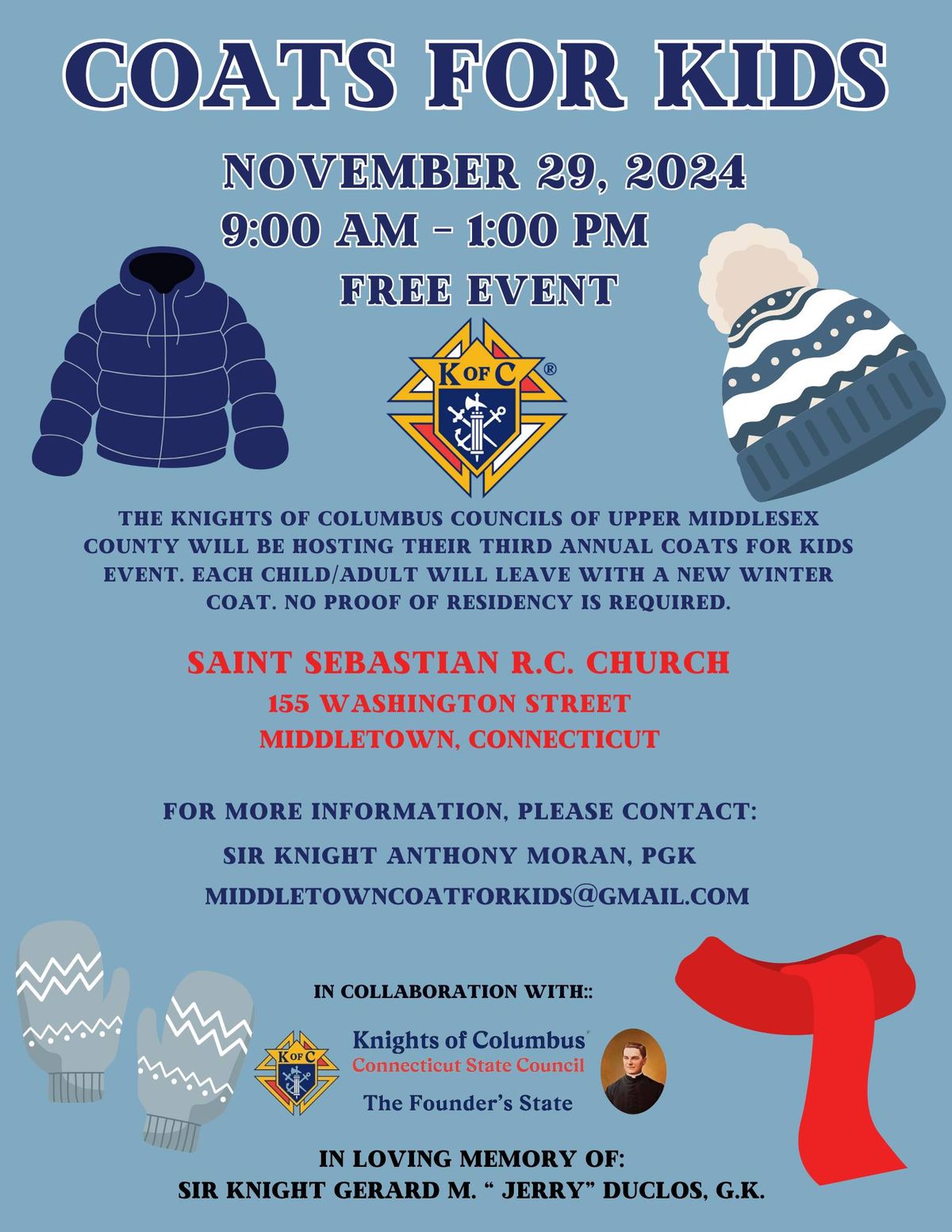 Middletown Coats for Kids 2024