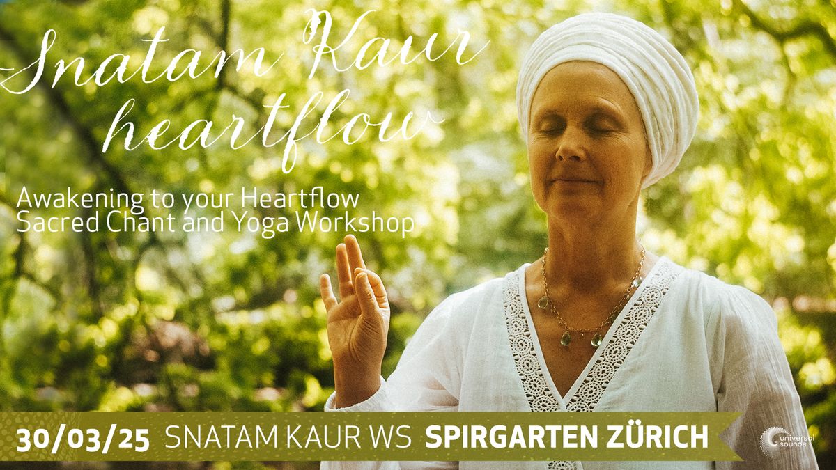 Snatam Kaur Workshop Z\u00fcrich \u2022 30.03.2025