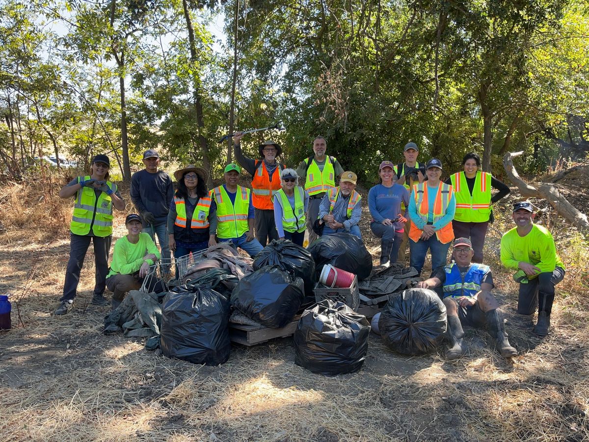 HUGE 7-Day Inter-Agency Cleanup @ Steelhead Crk (Day 5) 