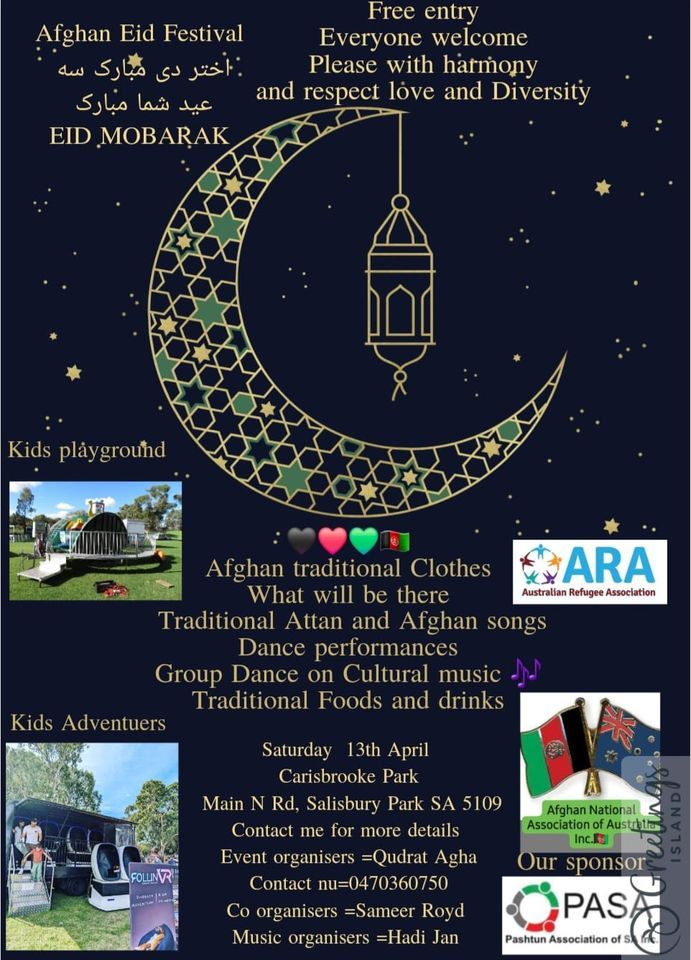 The Afghanistan Eid Festival in South Australia?\u2665\ufe0f?