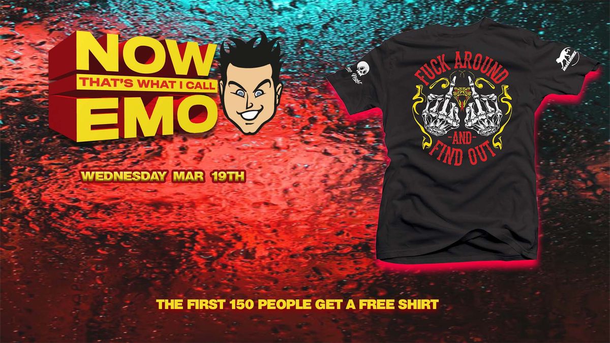 NOW, THAT\u2019S WHAT I CALL EMO & Free Shirt Giveaway!  