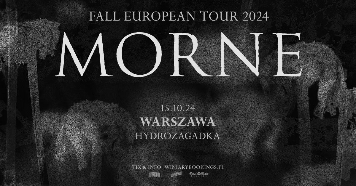 MORNE \/ 15.10.24 \/ Hydrozagadka, Warszawa