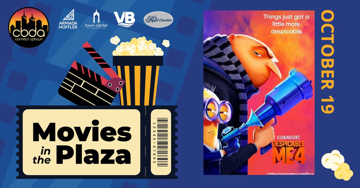 Movies in the Plaza - Despicable Me 4