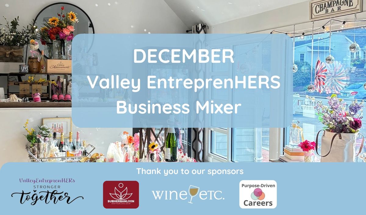 December EntreprenHER Business Mixer