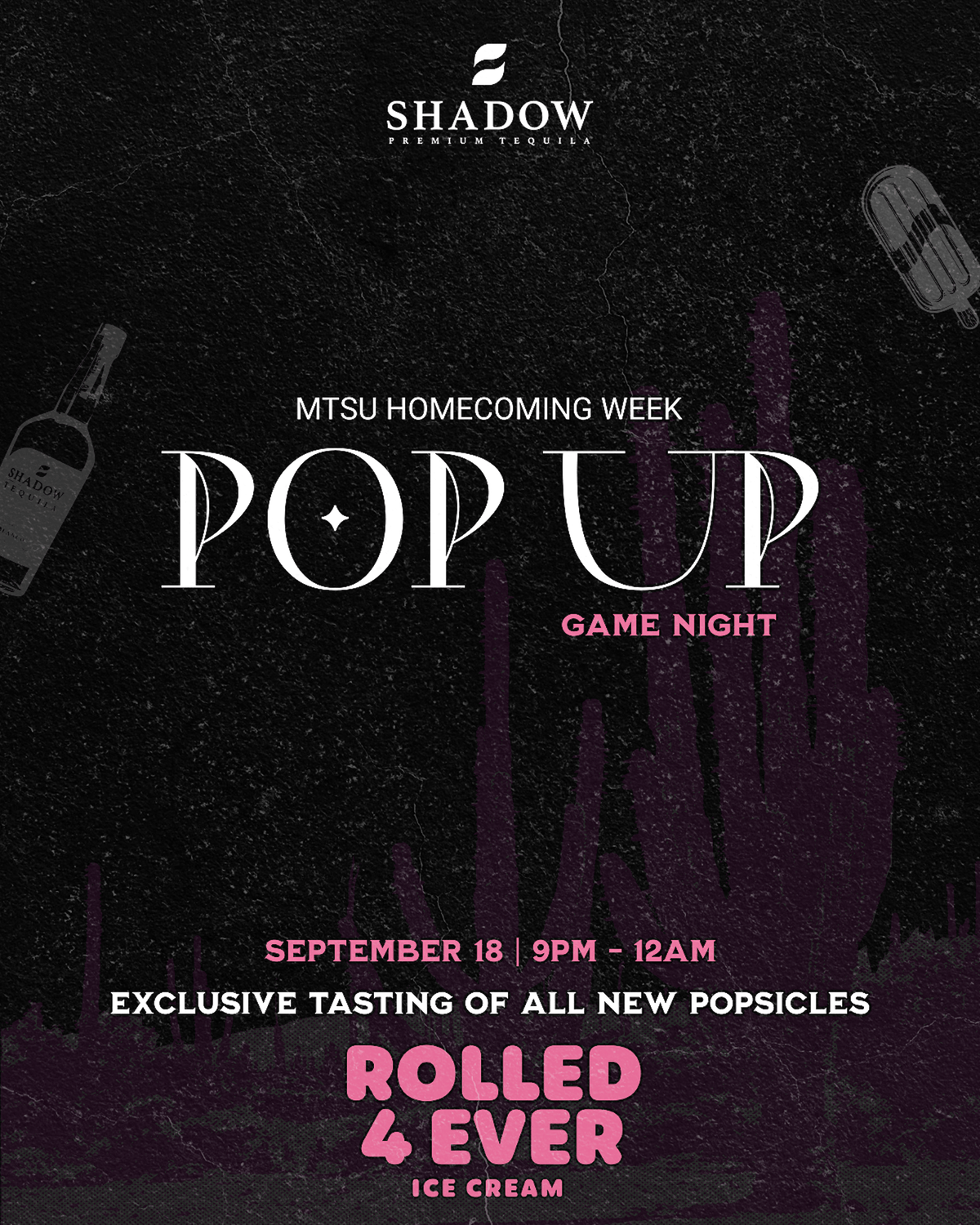 The POP UP - Game Night & Tasting