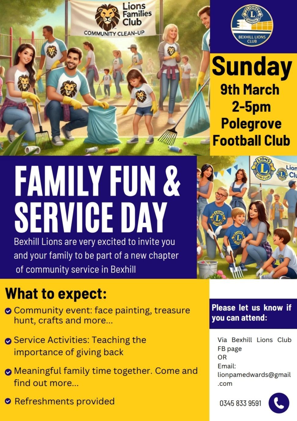 Bexhill Family Fun and Service Day! 