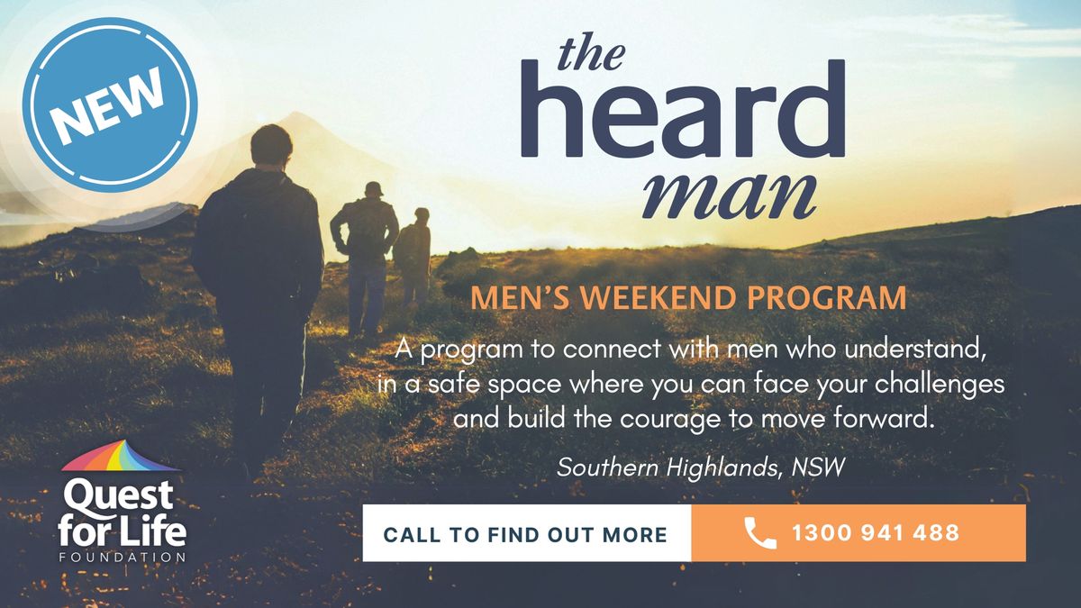 The Heard Man: Men's Weekend Program