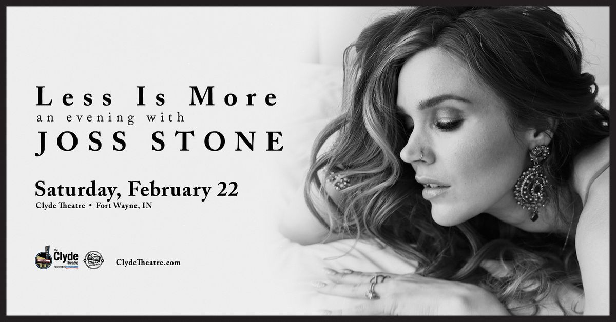 Less Is More an evening with Joss Stone