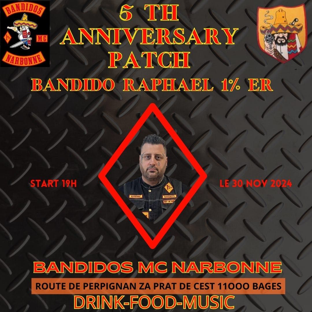 5 th anniversary patch