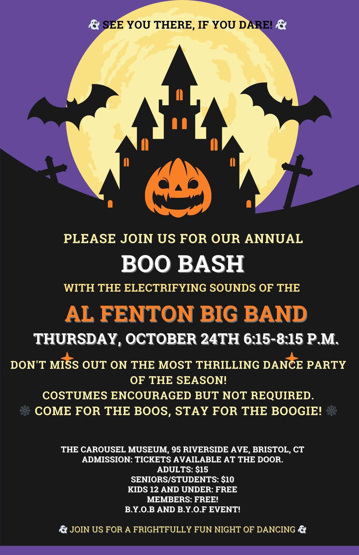 Boo Bash with the Al Fenton Big Band