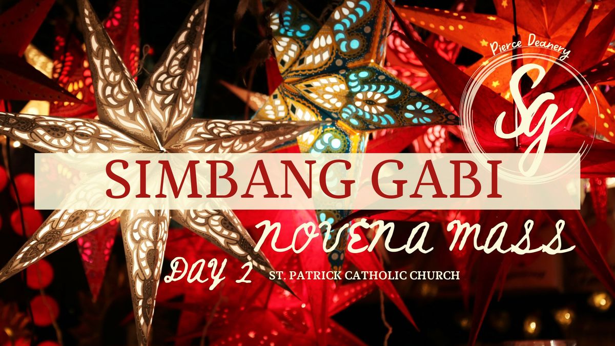 Day 2 \u2014 Simbang Gabi Novena \u2014 St. Patrick Catholic Church