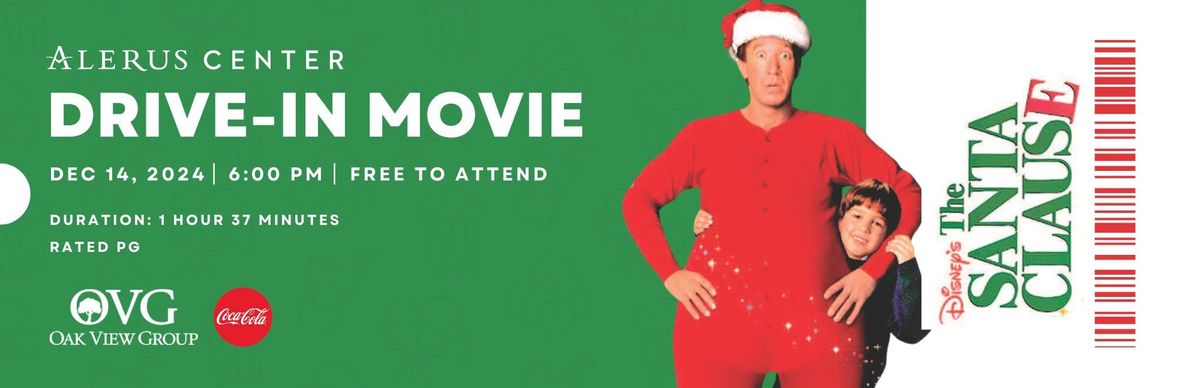 Free Drive-In Movie - Disney's "The Santa Clause"