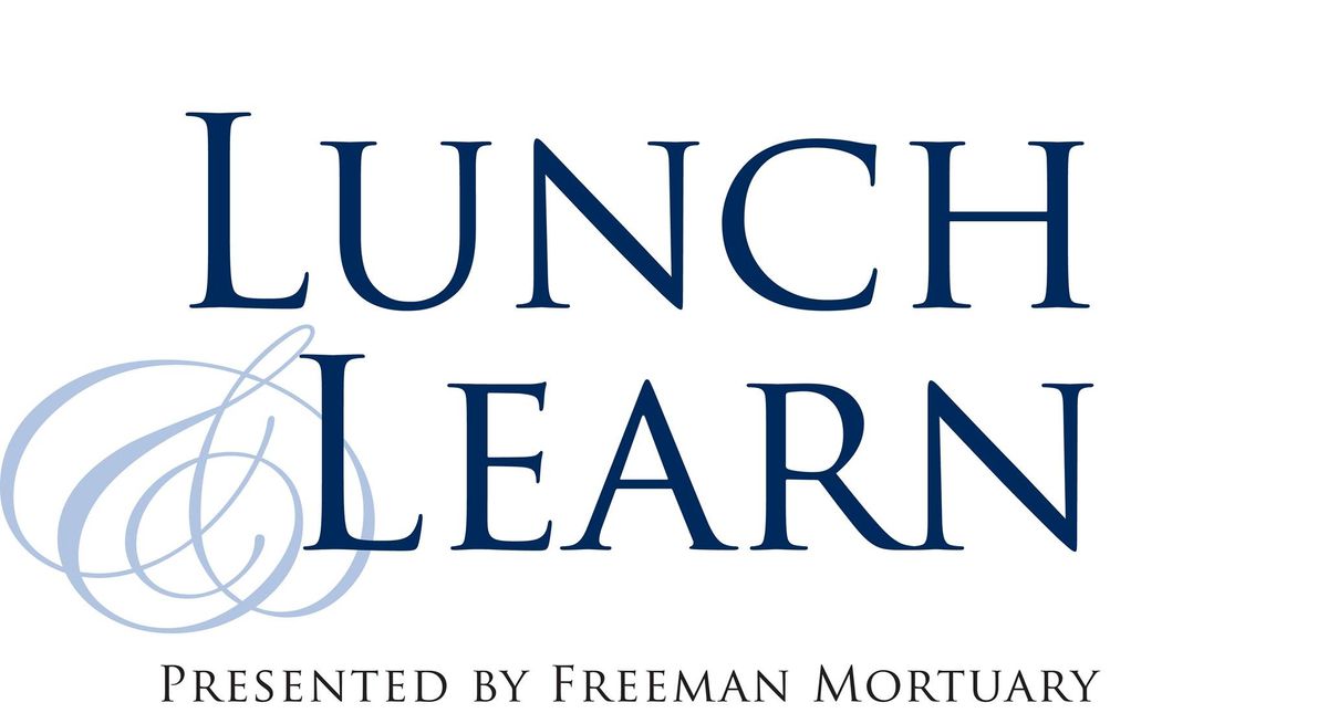 Lunch & Learn - Preplanning