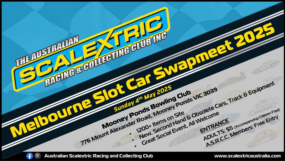 A.S.R.C.C. Melbourne Slot Car Swapmeet 2025