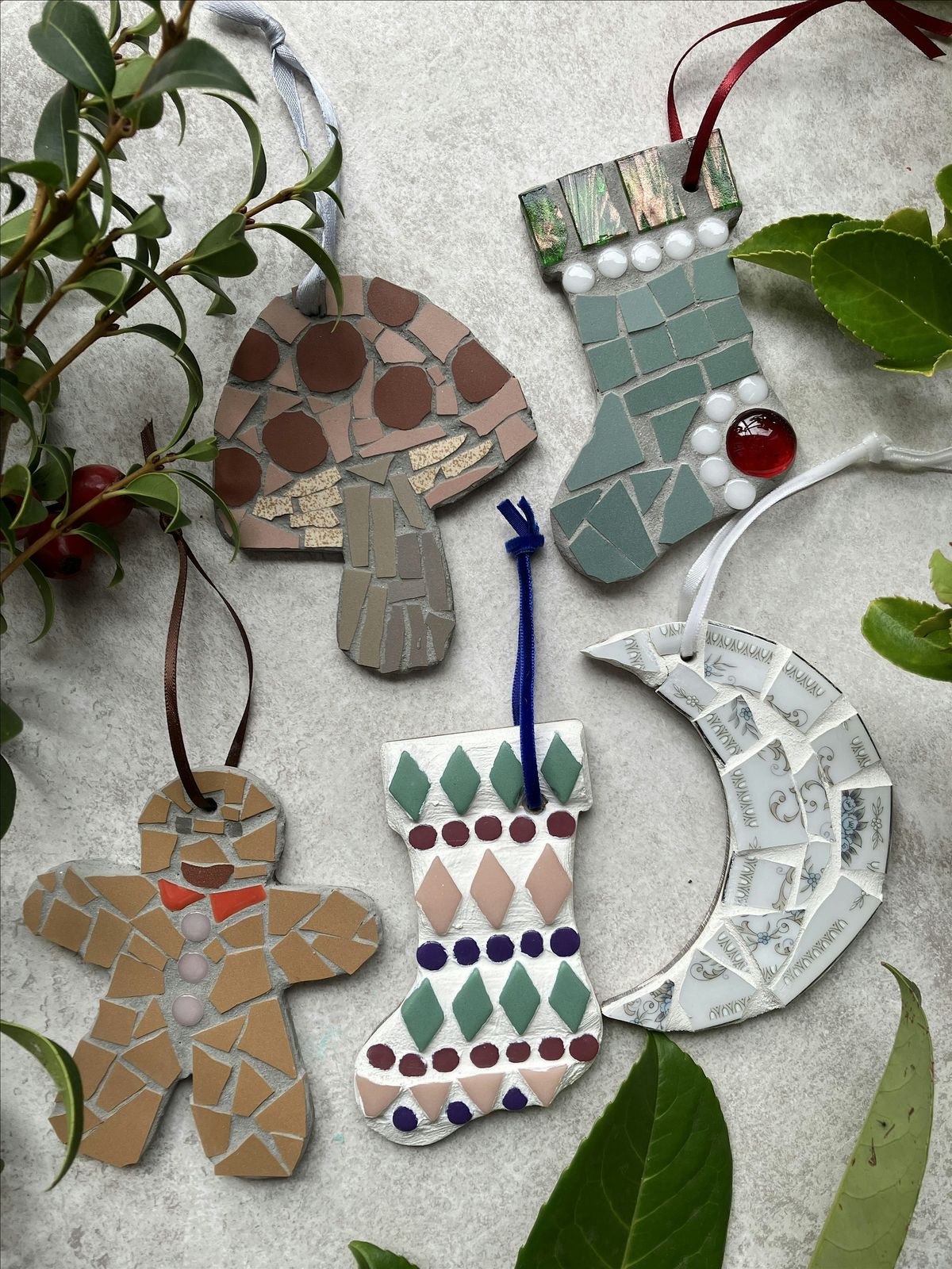 Mosaic Christmas Decorations