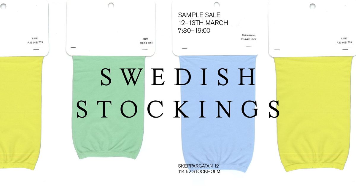 Swedish Stockings - Sample Sale