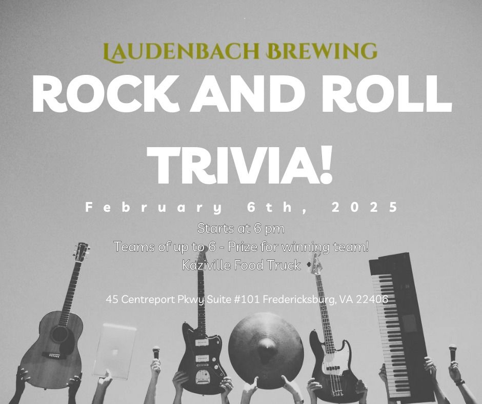 Rock and Roll Trivia!