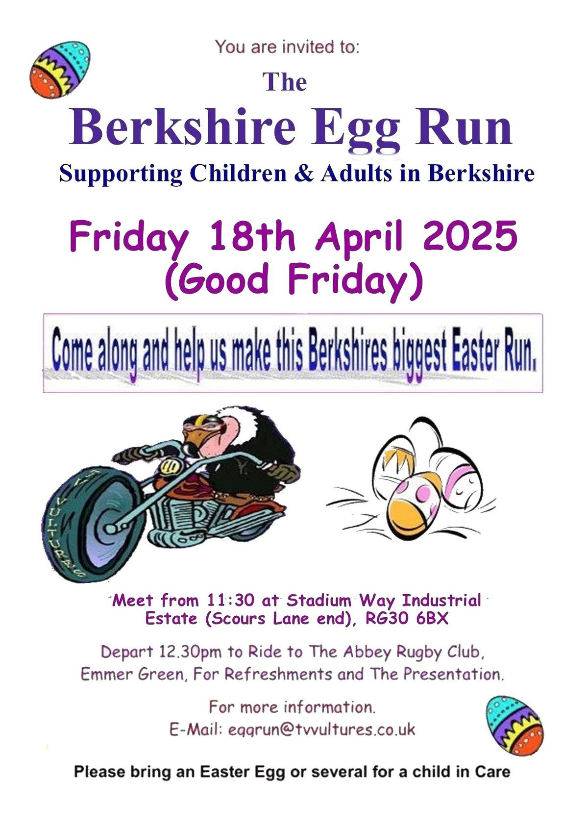 The Berkshire Egg Run