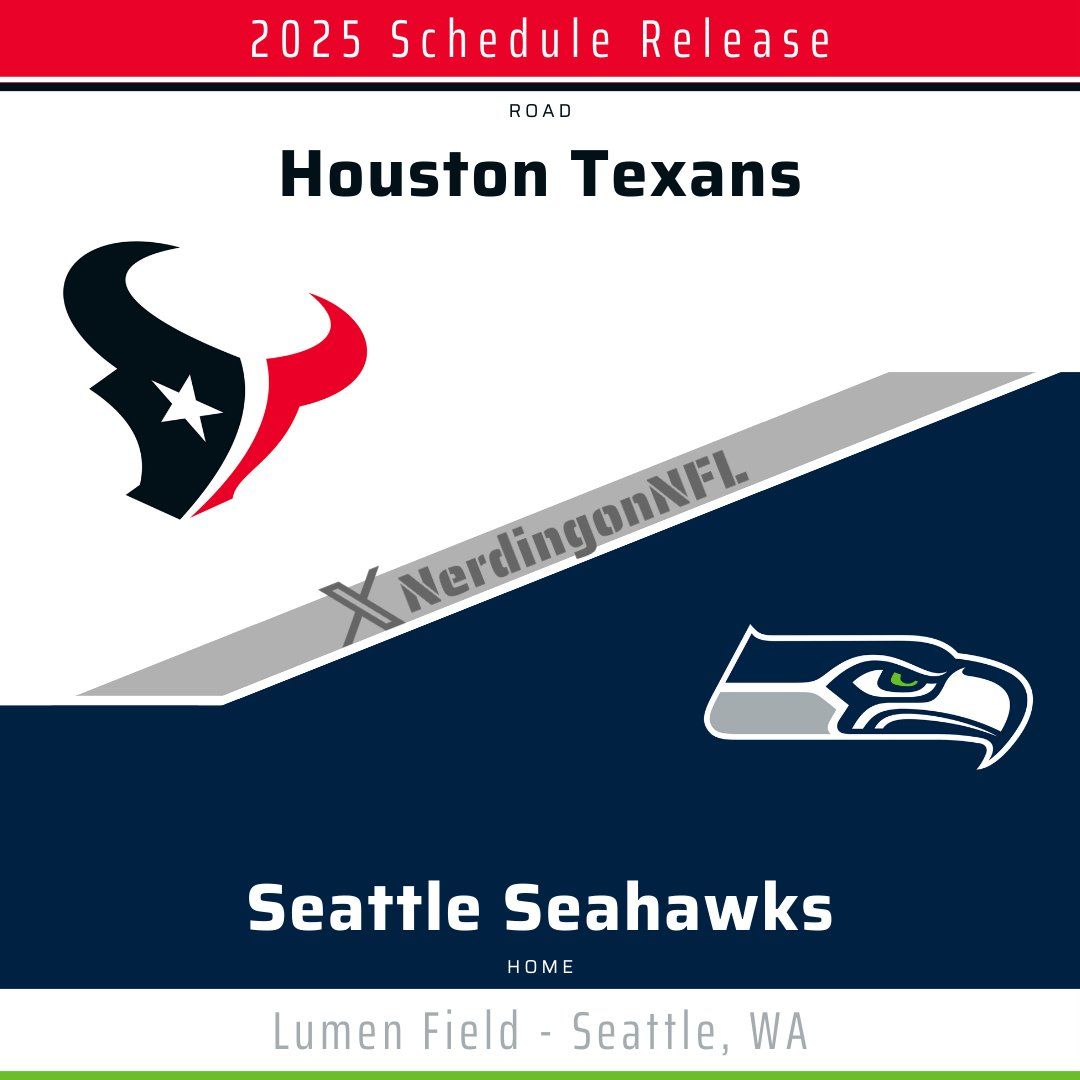 Seattle Seahawks vs. Houston Texans