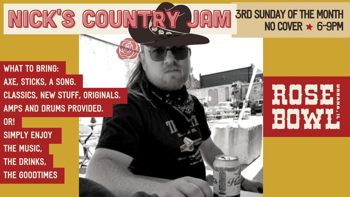 Nick's Country Jam at the Rose Bowl Tavern