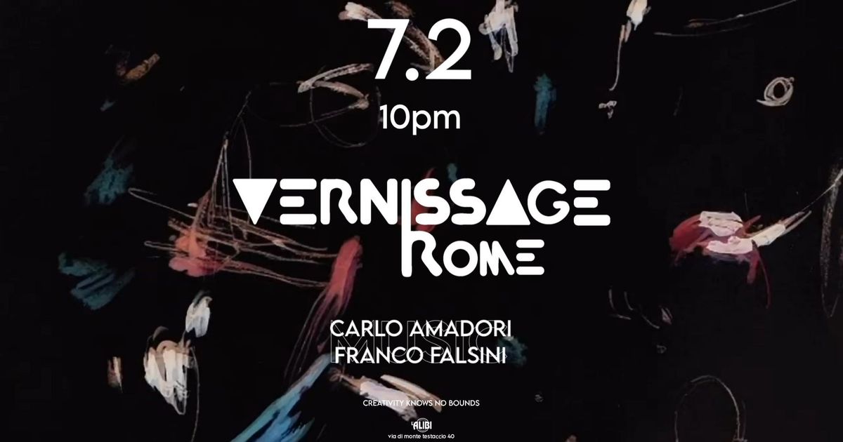 Vernissage Rome