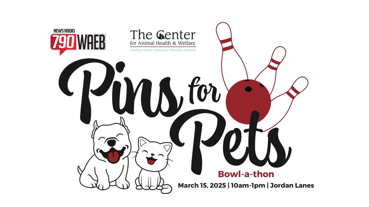 Pins for Pets Bowl-a-thon