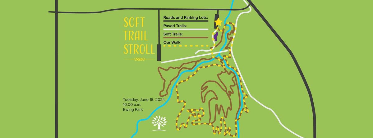 Soft Trail Stroll: Ewing Park \u201cUp 4 Down 1\u201d \u2014 2.0 mi