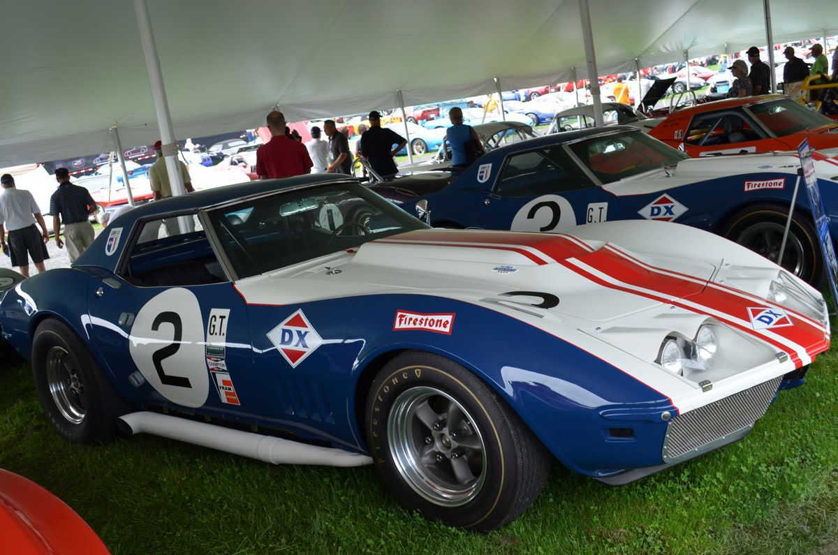 Corvettes at Carlisle