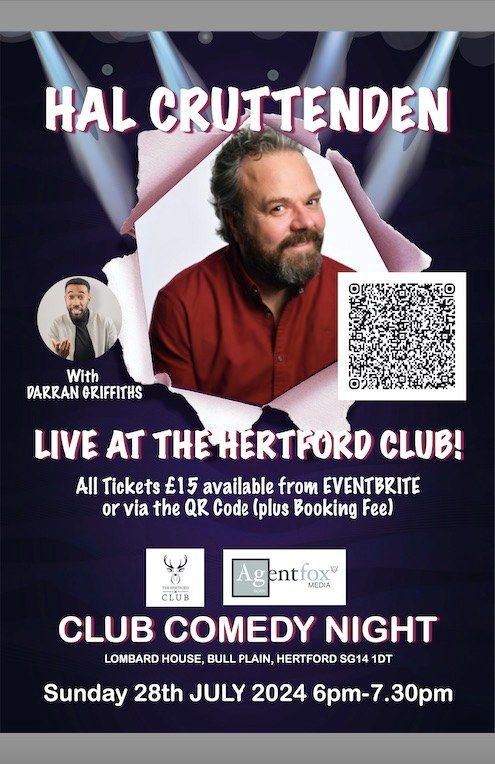 HAL CRUTTENDEN LIVE AT THE HERTFORD CLUB!