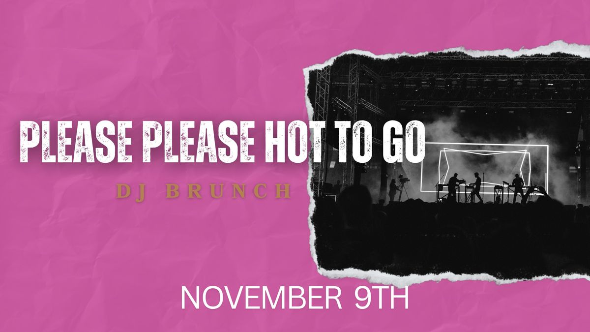 PLEASE PLEASE HOT TO GO - DJ Pop Brunch