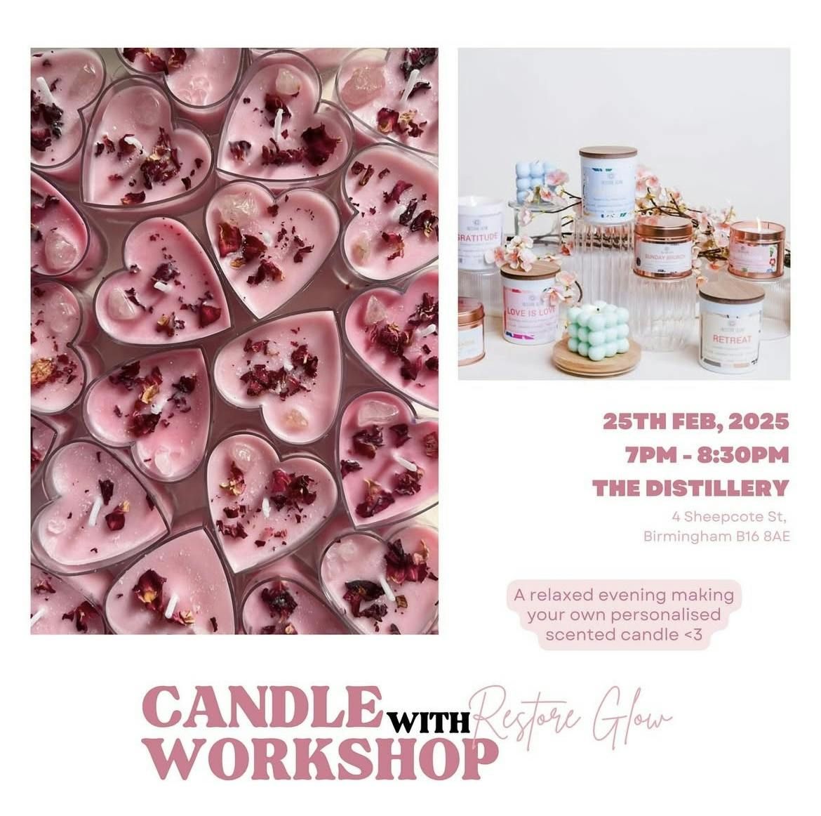 Candle workshop\ud83d\udd6f\ufe0f\ud83e\ude77\u2728