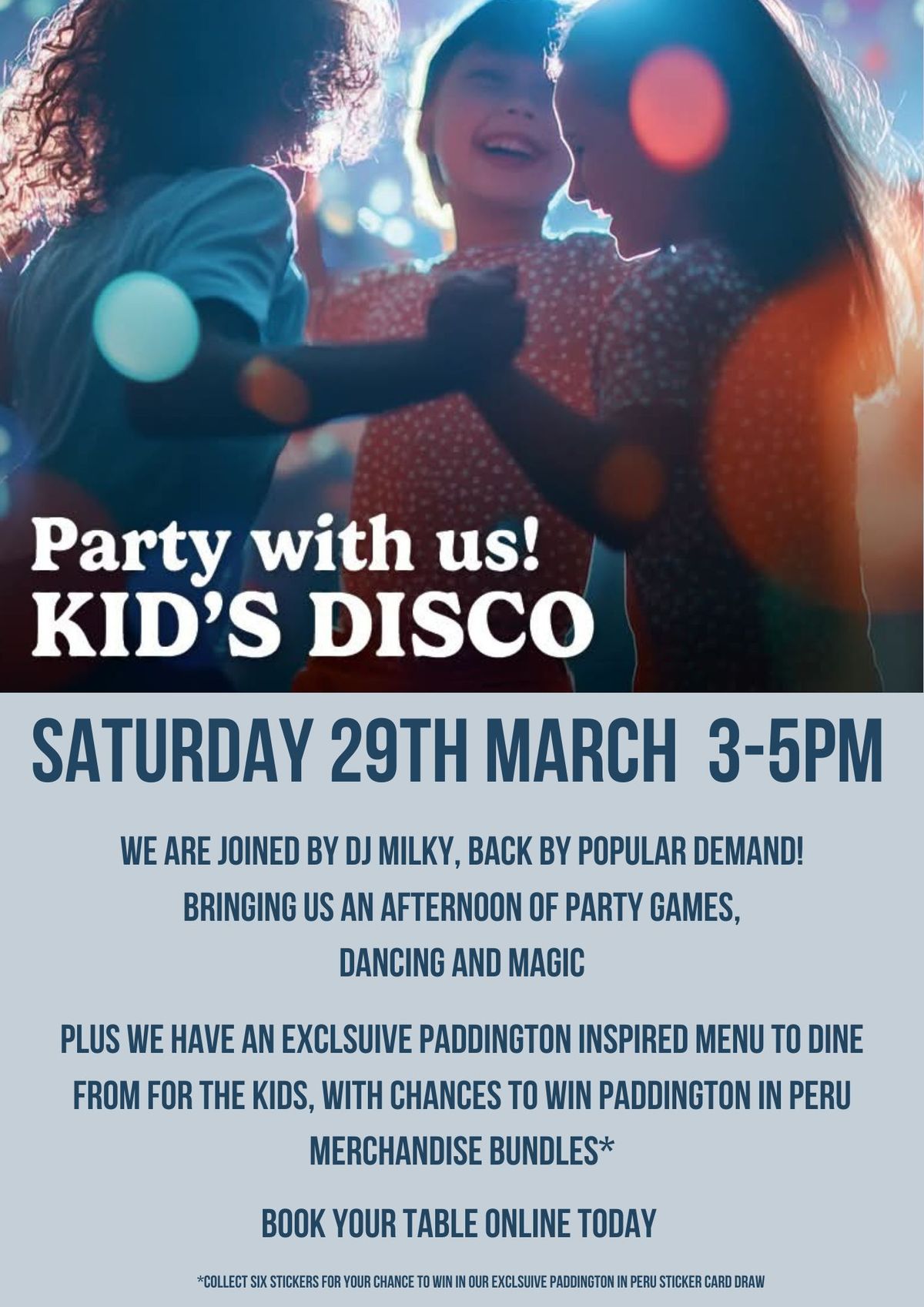 Kid's Disco with DJ MILKY 