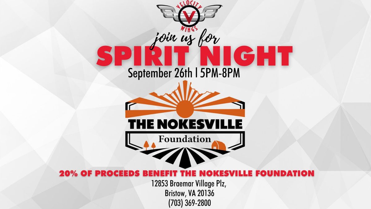 The Nokesville Foundation Spirit Night