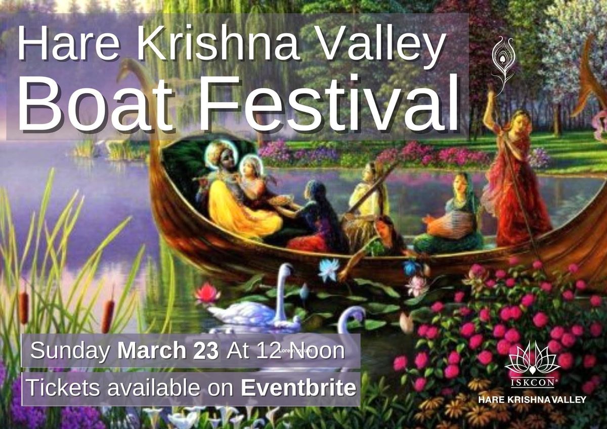 Hare Krishna Valley Boat Festival