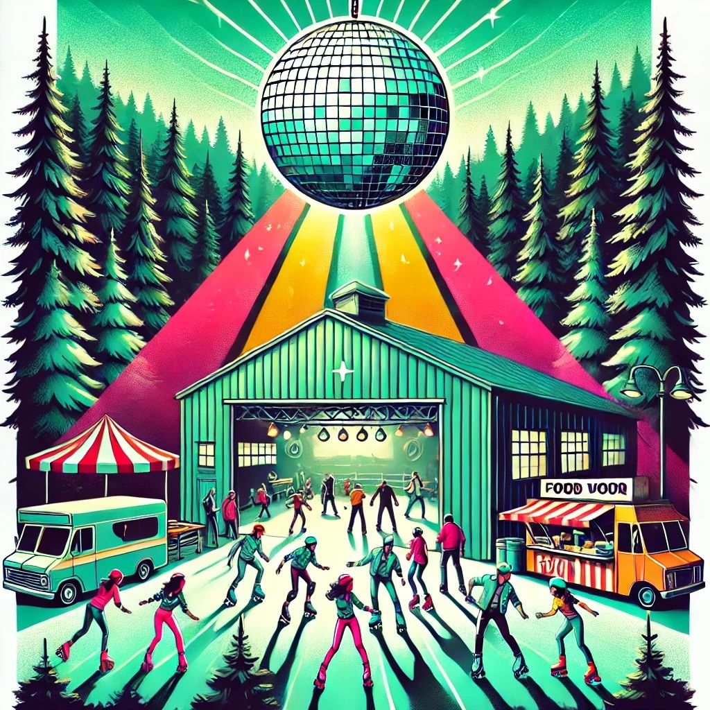 Mountain Roller Disco & Dance Party \ud83c\udf32\ud83d\udd7a\ud83d\udefc\ud83e\udea9 