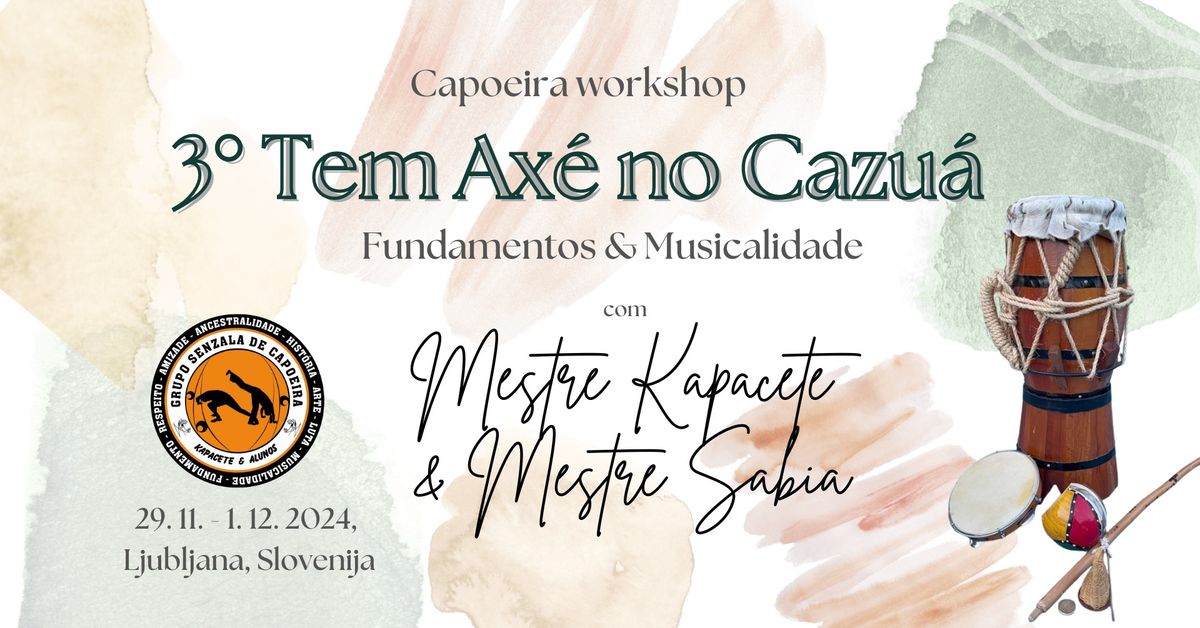 Tem Ax\u00e9 no Cazu\u00e1 \/\/ 2024